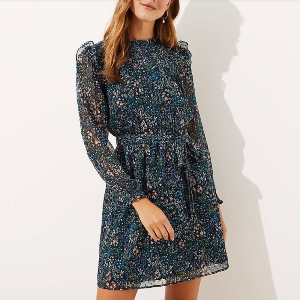 LOFT Floral Dress